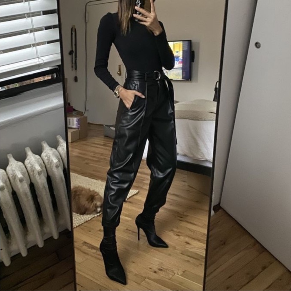 Leather pants
